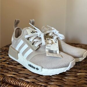 Adidas Kids Light Tan Sneakers